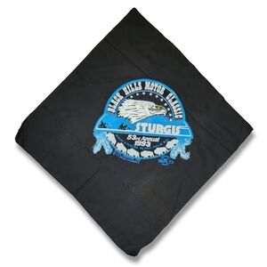 STURGIS BLACK HILLS MOTOR CLASSIC x VINTAGE 53rd Annual Biker handkerchief‎ 1993